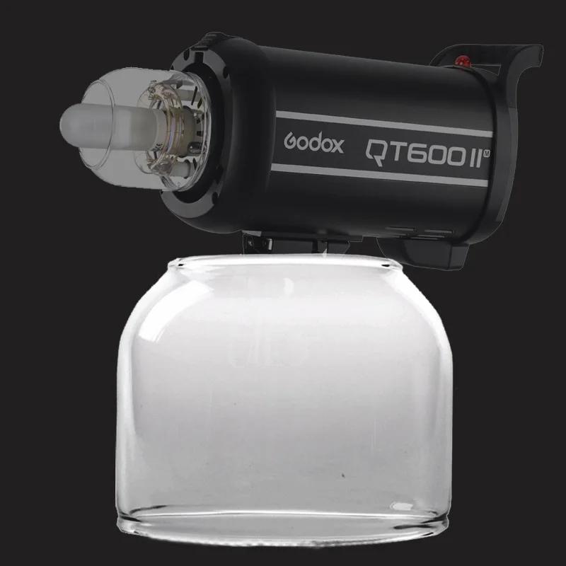 Godox Original Flash Light Glass Cover Dome Protector Cap for Godox QT / QS / GT / GS Series Studio Flash Strobe Speedlite Parts