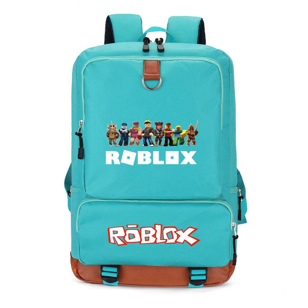 Virtual World Game Men'S And Women'S Backpacks Student Schoolbags Travel Bags Computer Bags Animation Cartoon Backpacks