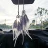 Wall Hanging Car Ornament Handmade Dream Catcher Wind Chimes Feather Car Pendant Dreamcatcher