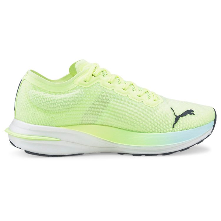 Puma Deviate Nitro Fizzy Light Men Sneakers Yellow Dark-Slate 194449-13