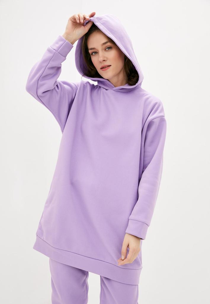 Теплый костюм с длинным худи ISSA Plus