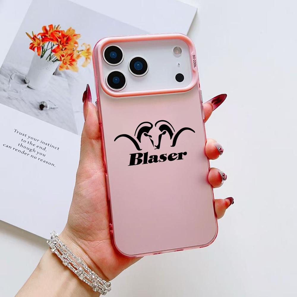 B-Blaser USA Винтовки Полиция Чехол для телефона для iPhone 17 16 15 14 13 12 11 Pro Max Air Матовый Лазерный Аврора Ударопрочный Funda