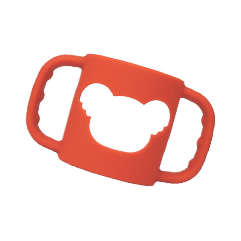 Secure Grip Handle Sleeve Child Friendly Bottle Holder Case Attachment Infant Feeding Bottle Accessory Easy Transition