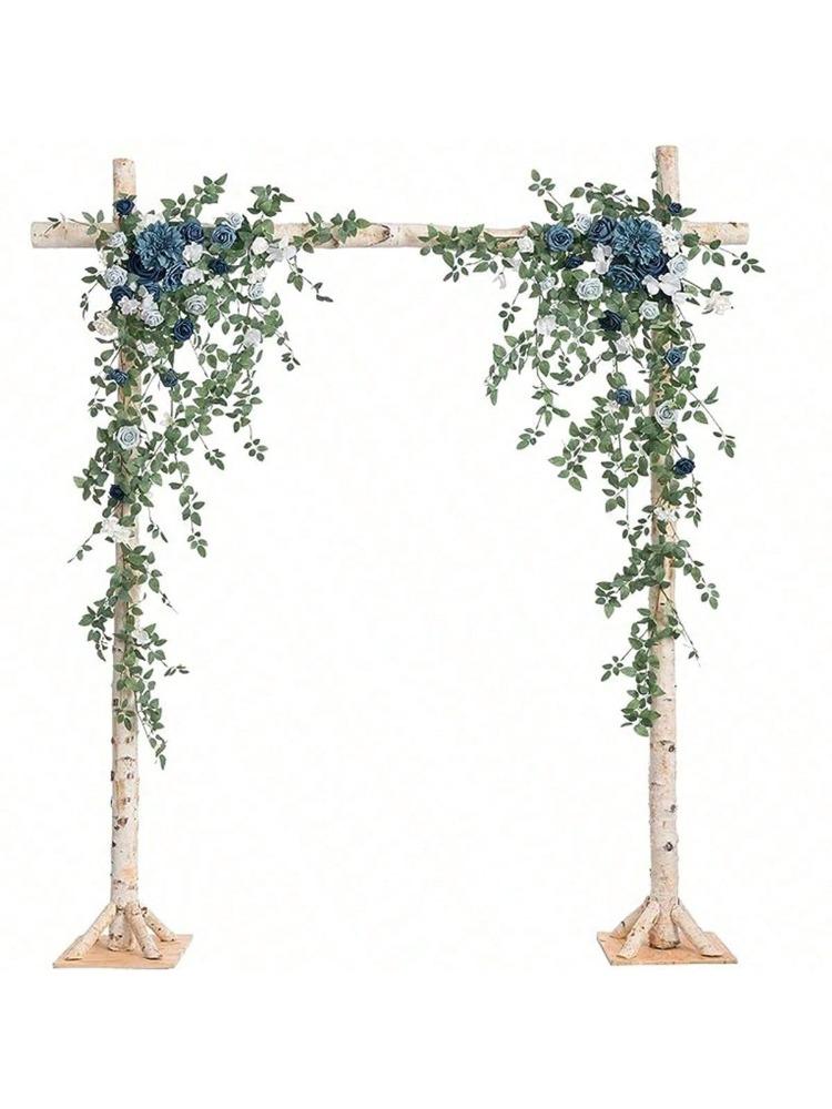 2шт искусственные цветочные зеленые композиции свадебная арка цветы с подвесными виноградными лозами гирлянда для приветственных знаков настенный декор окна дома