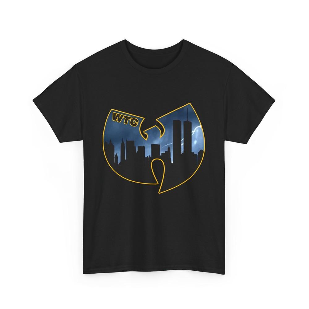 Футболка Wu-Tang Clan Футболка Всемирный Торговый Центр WTC NYC Футболка Шторм Башни-Близнецы Унисекс Футболка