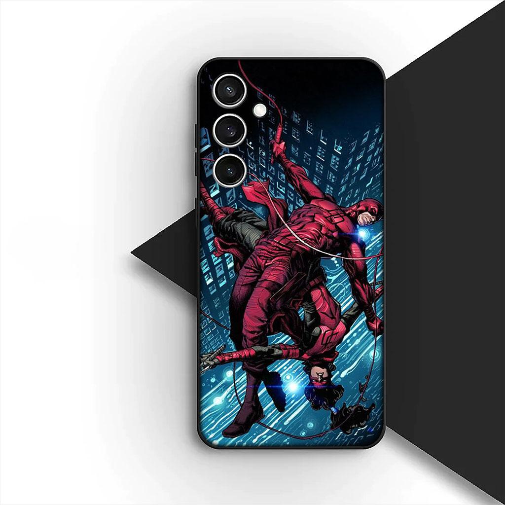 Чехол для телефона для Xiaomi Redmi Note 14 13 Pro Plus ProPlus 14C A4 13C Pro+ 5G Корпус Мягкий чехол Обои Сорвиголова Marvel Постер