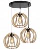 MODERN WOODEN LED CEILING HANGING LAMP