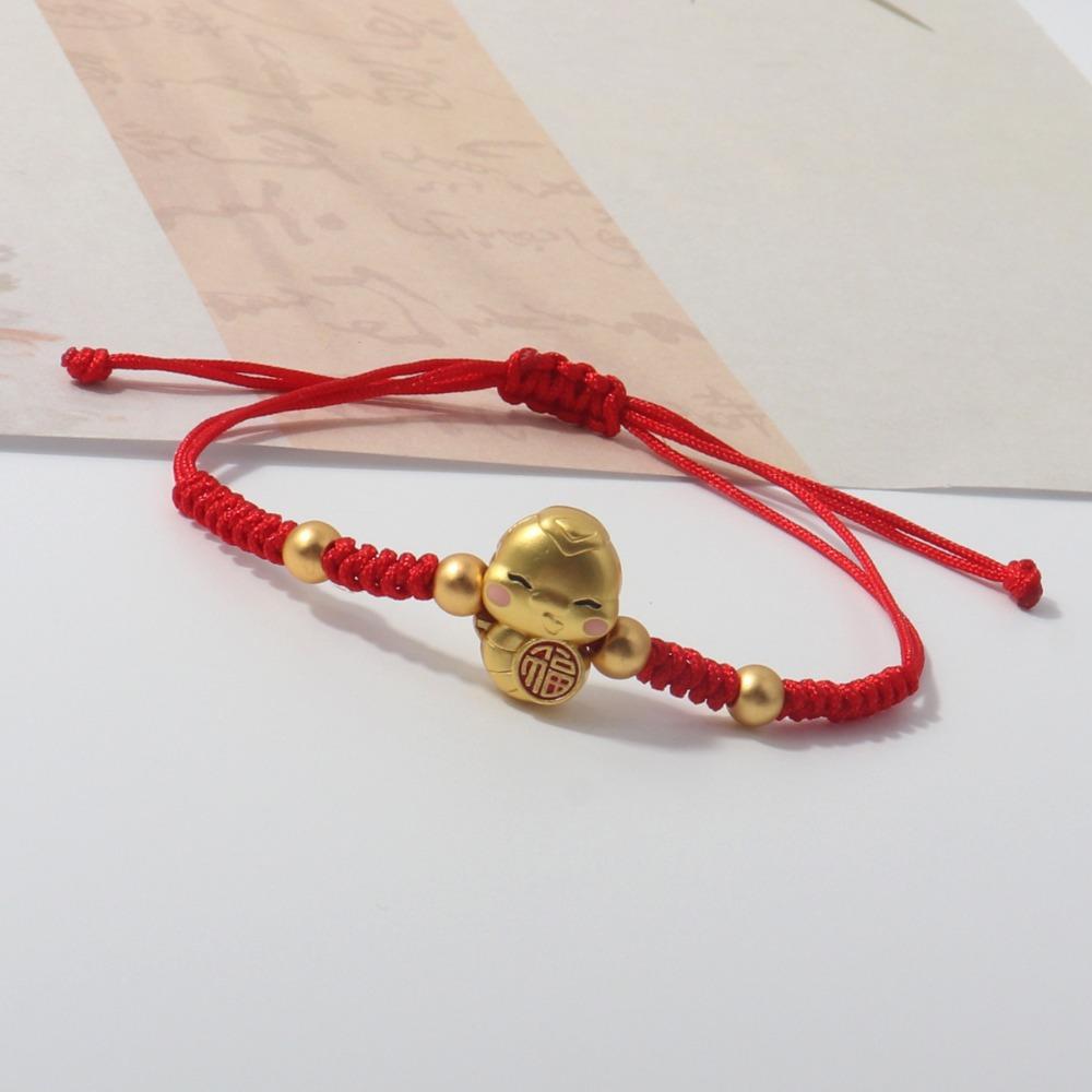New Year Snake Year Bracelet Hand Rope Fortune Bracelet Unique Lucky Red Rope Decoration
