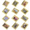 Dollhouse Miniature 1:12 Mini Decorative Accessories Antique Frame Oil Painting