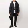 Y-3 Reberu Logo Puffy Long Sleeve Down Jacket Men Outerwear Black HA5558