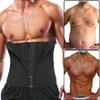 Men Waist Trainer Corset Neoprene Sauna Sweat Trimmer Belt for Weight Loss Slimming Body Shaper Tummy Fitness Belt Fat Burner