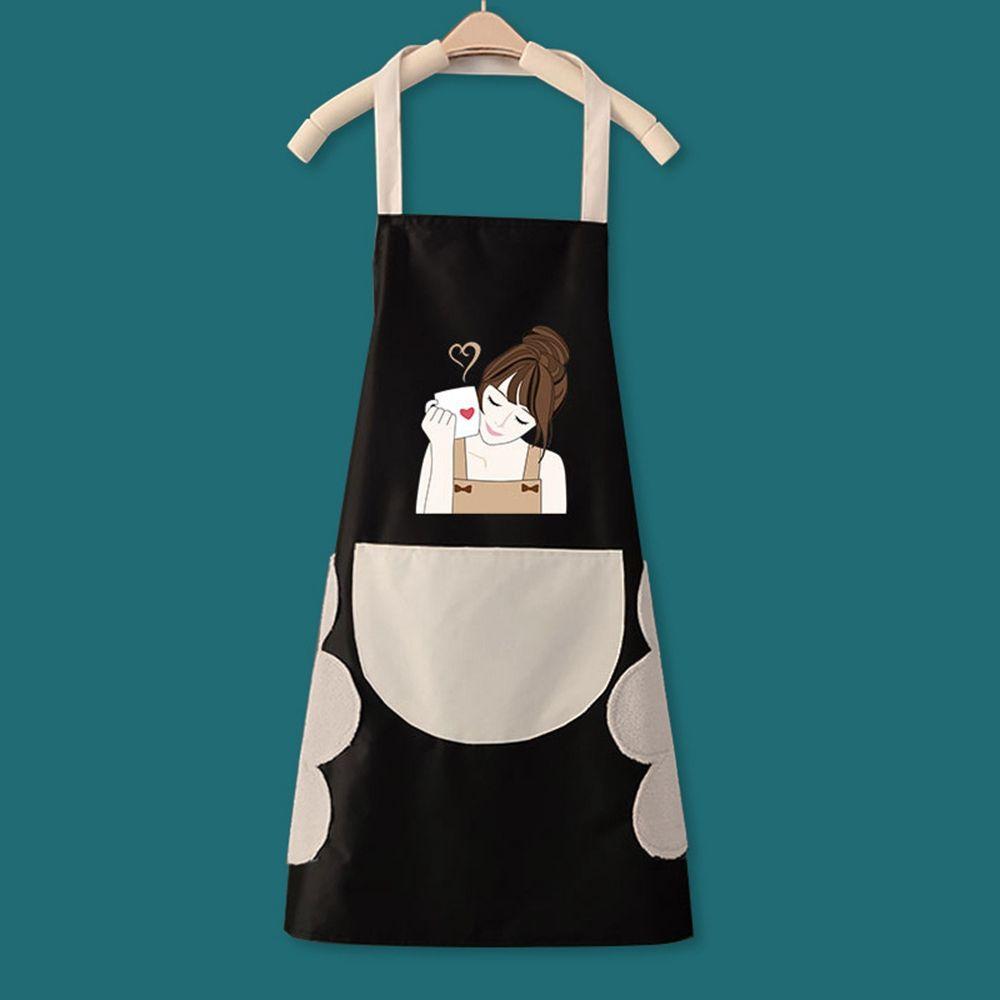 Для женщин поварской фартук с карманом фартук кухонные принадлежности аксессуары для выпечки инструменты для уборки дома