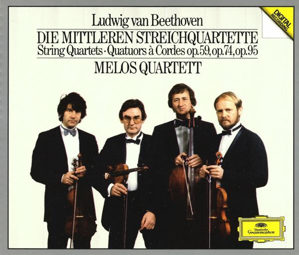 CD БЕТХОВЕН МЕЛОС КВАРТЕТ Средние струнные квартеты 4153422 Deutsche Grammo 2009 Германия Классика Б/у