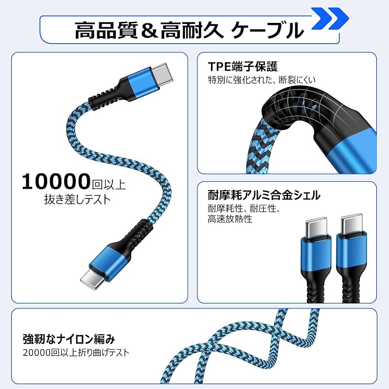 Кабель для зарядки iPhone16 типа c 2 шт. [0,3 м + 0,9 м] короткий совместимый с PD 20 Вт быстрая зарядка передача данных usbc на кабель Haoano android кабель для зарядки