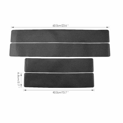 Наклейки на порог автомобиля с защитой от ударов для Volvo Renault Opel Nissan Volkswagen VW Polo Passat B6 B5 Golf 4 5 7 6