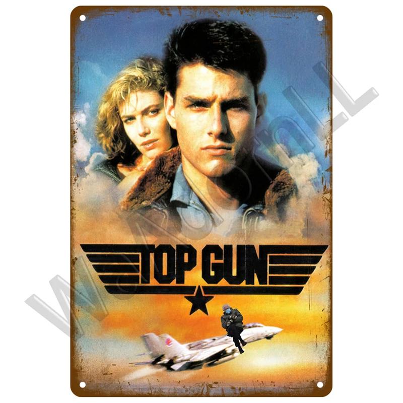 Vintage Films Poster Retro Tin Sign Aesthetic Living Room Cinema Metal Sign Industrial Deco Home Metal Wall Decor Decoration