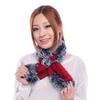 New Style Hand Knitted Real Natural Rex Rabbit Fur Scarf Women Winter Warm Scarves Lady Soft Real Fur Neckerchief