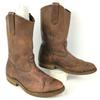Pre-1980s Vintage Work/Pecos Boots Size 8E (Approx. 26.0cm) Dark Brown Bike/Boots(USED)