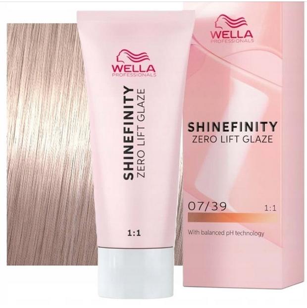 Wella Shinefinity 60 07/39 Warm
