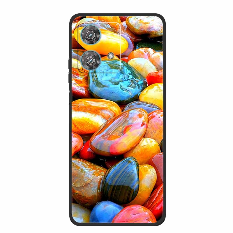 Чехол для Motorola Edge 40 Neo Животные ТПУ Мягкий Силиконовый Чехол для Телефона для Moto Edge 40 Neo 5G Edge40 Neo Ударопрочный Волк Fundas