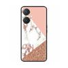 Чехол для Vivo Y27 Y27s Модные Цветы Черный Мягкий Силиконовый Ударопрочный TPU Чехол для Телефона Funda для Vivo Y27 Y 27 Бампер V2249