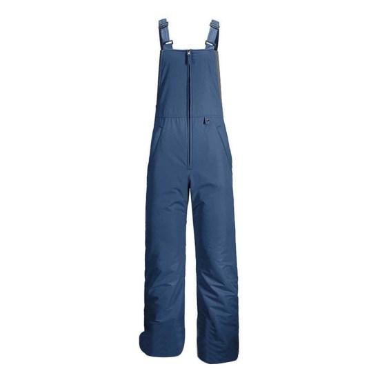 Водонепроницаемые лыжные брюки женские горнолыжные комбинезоны утепленные утолщенные регулируемые плечевые лямки ветрозащитные зимние брюки для сноуборда с карманами