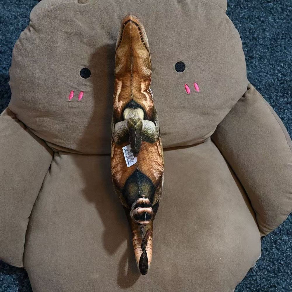3D Design Dinosaur Plush Pillow Soft Texture Stuffed Dinosaur Dinosaur Plush Doll Kids Toy