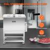 VEVOR Manual Meat Mixer, 30L Fixed Tank Meat Processing Equipment(Mixing Max 30LBS for Meat), Stainless Steel Meat Mixer