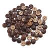 10-100pcs/lot Natural Coconut Shell Buttons 2-Holes Round Wooden Button For Handmade Home Decoration DIY Garment Sewing Material