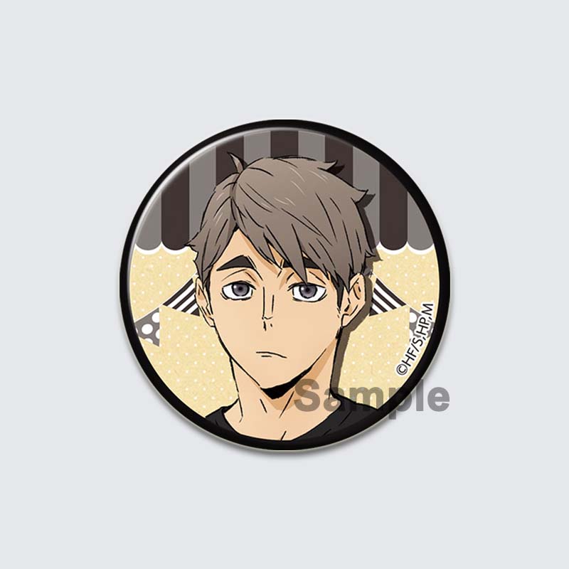 32/44/58 мм значки с героями мультфильмов Аниме Haikyuu!! Значок Манга Фигурки Значки Значок Рюкзак Одежда Украшения Броши для Сумки DIY Аксессуары