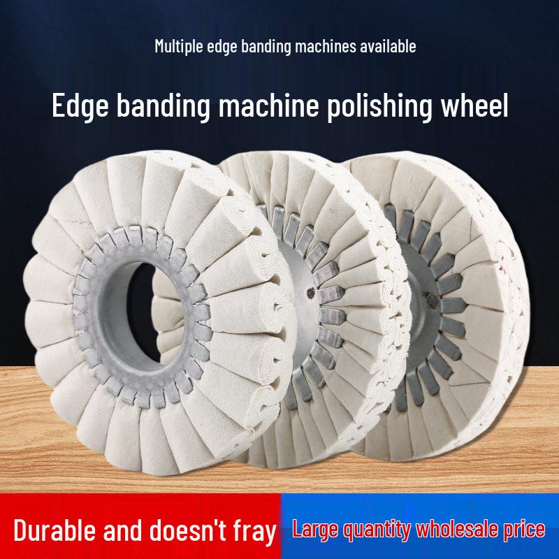 Fully Automatic Edge Banding Machine Polishing Wheel - Thickened Cloth, Cotton, Flannel, and Iron Core