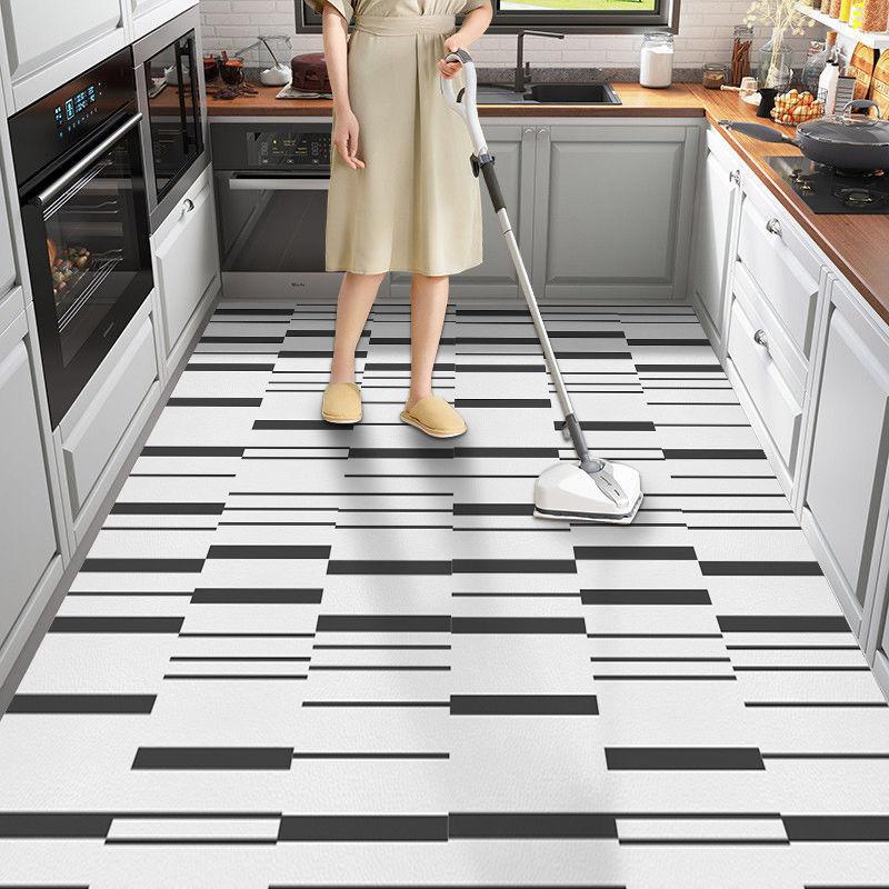 Современный Роскошный Ковер для Прихожей на Балконе Кухонный Водонепроницаемый Маслостойкий Нескользящий Ковер Большой Коврик Простой Грязеотталкивающий ПВХ Ковер