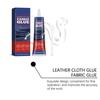50ml Fabric Glue with Scraper Permanent Crystal-like Clear Adhesive Anti-Clogging Tip Strong Bond Cloth Glue
