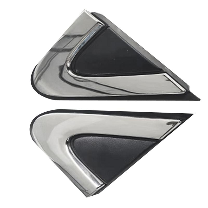 5NJ511XFAB Car Left Front Pillar Triangle Plate For 200 2015-2017 Door View Mirror Corner Trim Cover Replacement Parts