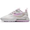 Air Max 270 React Женские Белый Светящийся Фуксия Платиновый Фиолетовый CZ1609-100