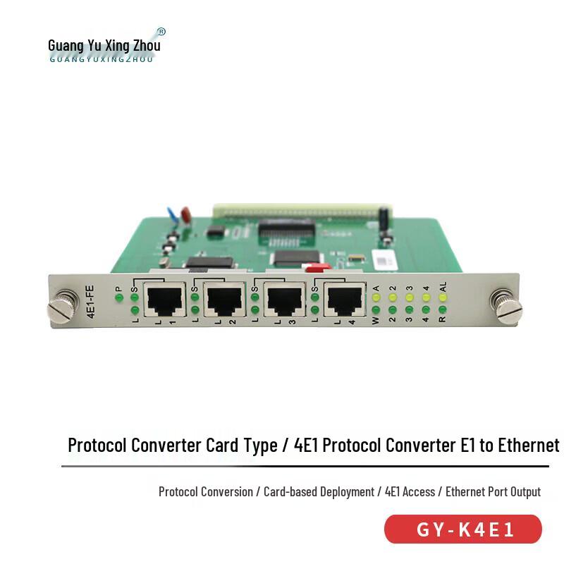 Конвертер протокола E1 в Ethernet Guangyu Xingzhou GY-K4E1