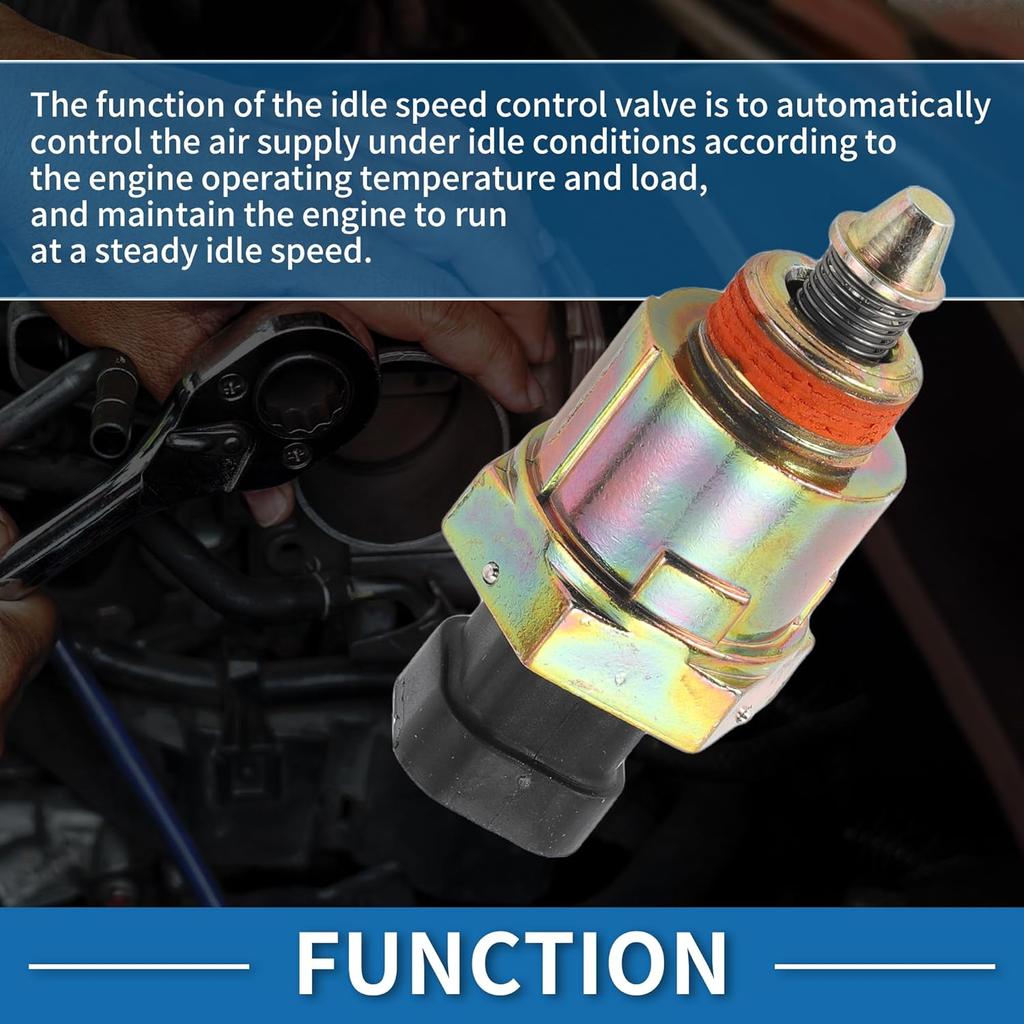Car Idle Air Control Valve for Chevrolet Corvette 1982-1984, for Chevrolet Camaro 1982-1983 Replace No.17078832 IACV Idle Motor Idle Air Control