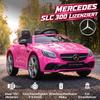 Kids' Electric Car, with LED Headlights, Safety Belt, Horn, Music, 3 to 5 km/h, Pink, 107 x 62.5 x 44cm