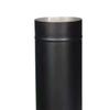 Wood Stove Vent Black Chimney Connector Easy Installation Smoke-free Operation Die-formed Fittings For Wood Stoves