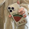 «Прозрачный мягкий чехол Summer Watermelon для iPhone 11/12/13/14/15 Pro Max»