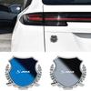 AKG1 Zinc Alloy Metal Car Fender Emblem Side Window Badge Styling Decal For Ford S-MAX Logo Exterior Modification Decor Accessories