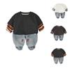 Kids Casual Long-Sleeve Set, Comfortable Daily Wear Outfits