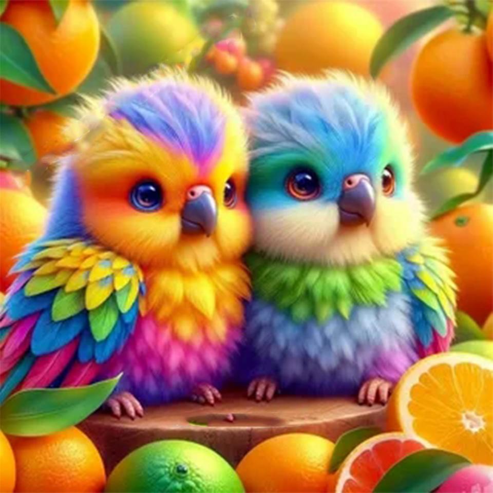 2024 Новая 5D DIY Алмазная Картина Цветок, Птица, Кошка, Животное Мозаика Ювелирные Изделия Вышивка Крестом Вышивка Украшения Для Дома