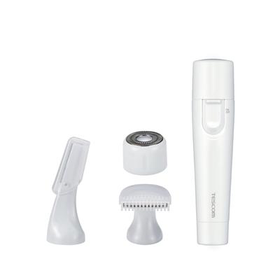 Tescom бритва для лица и тела бритва на батарейках моющаяся оригинальный продукт TK351B-W