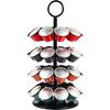 Coffee Pod Carousel Holder Organizer Compatible with 40 Nespresso Capsules, Spins 360-Degrees Carousel (Not Compatible With Keurig & Vertuo)