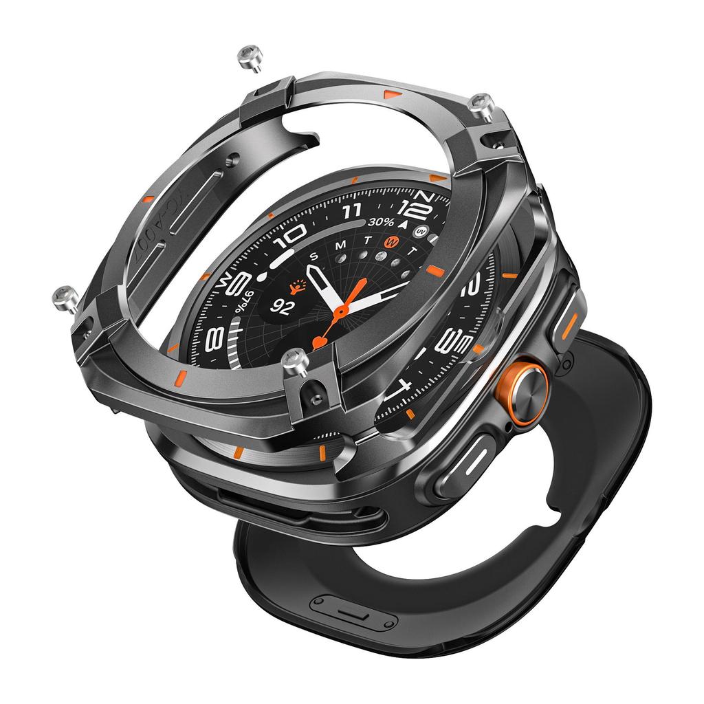 Samsung Ultra Watch 47MM Cyber Metal Protective Case - Drop-proof Shell