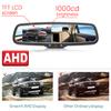 GreenYi 4.3 Inch AHD Car Rear View Mirror Monitor Special Original Bracket Optional Support AHD 1080P Front Rear Camera