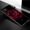 Beautiful Rose Picture Phone Case For Xiaomi Redmi Note 11 10 9 8 Pro 11T 5G 10T 10S 9S 9T 9i 9C 9A 8T Soft TPU Black Cover