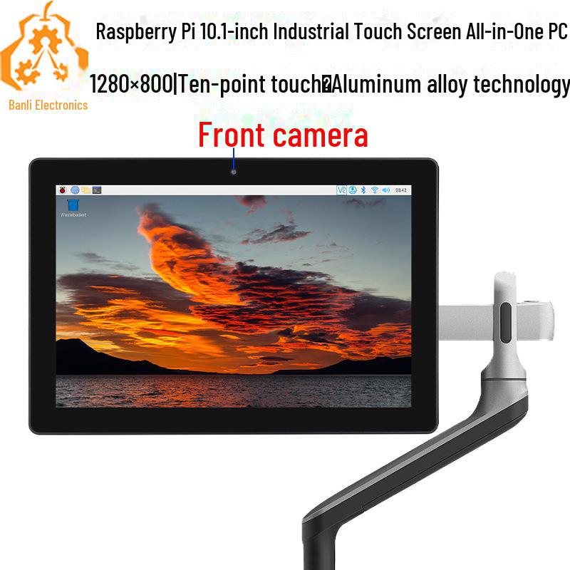 Сенсорный дисплей Raspberry Pi 10.1", HMI DSI, 1280x800, совместим с моделями 4B/5
