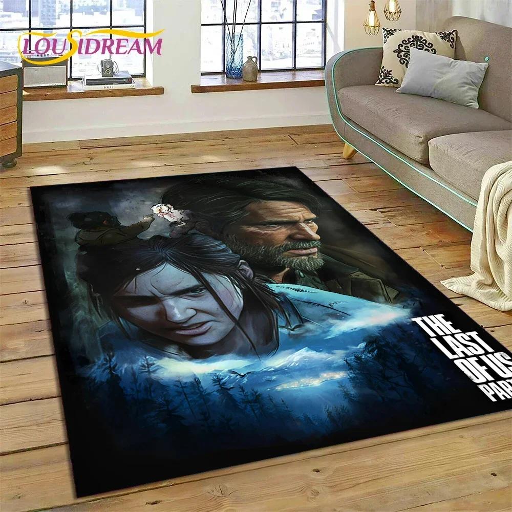 The Last of Us Horror Game TV Joel Pedro Carpet Rug for Bedroom Living Room Home Sofa Decoration,Child Large Decor Floor Mat